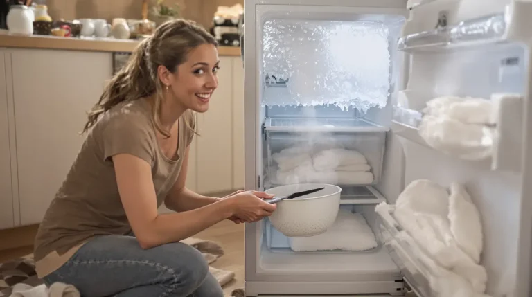 Adieu la glace dans le congélateur : l’astuce simple et redoutable pour un appareil toujours propre, efficace et sans givre