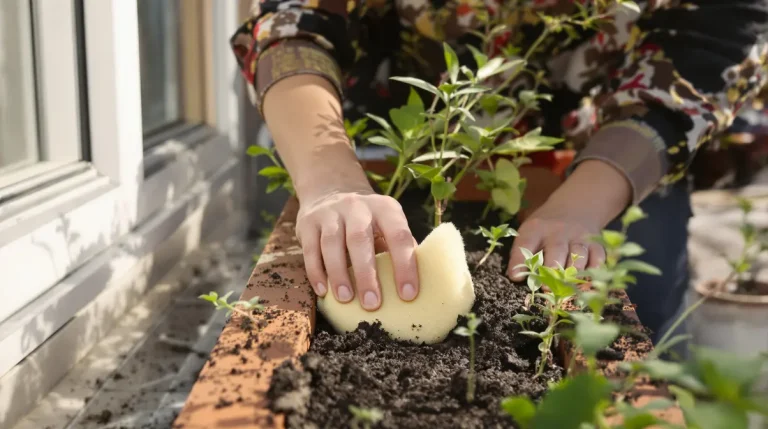Ce petit accessoire de cuisine à enterrer au jardin dès le printemps sauve vos plantes de la soif