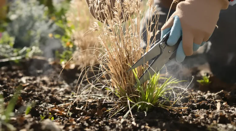 Ce réflexe de paysagistes empêche vos graminées et sauges de finir en paillassons après l’hiver