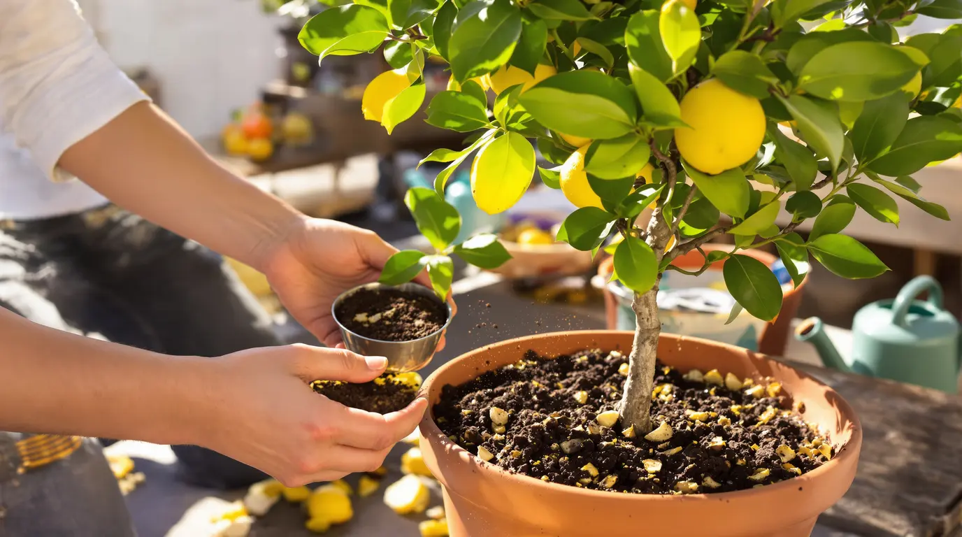 Citronnier : dès le 15 mars, donnez-lui cet ingrédient de cuisine et il va doubler de volume Citronnier : dès le 15 mars, donnez-lui cet ingrédient de cuisine et il va doubler de volume