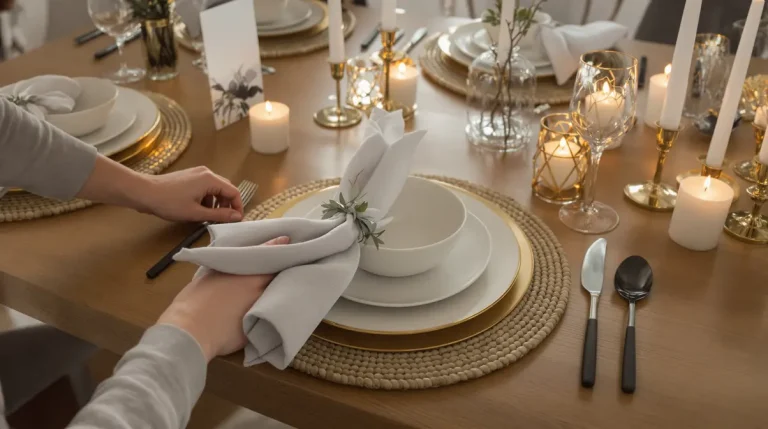 Fini nappes et sets : les tables élégantes adoptent désormais la simplicité de cet accessoire tendance