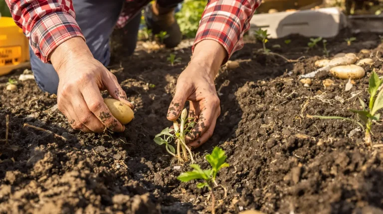 À quelle profondeur planter les pommes de terre pour une récolte abondante ? Ce que j’ai constaté