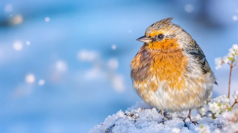 Rouges-gorges : ces deux aliments tout simples au jardin cet hiver les font revenir encore et encore chez vous Rouges-gorges : ces deux aliments tout simples au jardin cet hiver les font revenir encore et encore chez vous