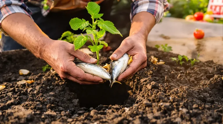 Accueil Tomates au potager : l’ingrédient naturel à enterrer au pied pour une récolte spectaculaire