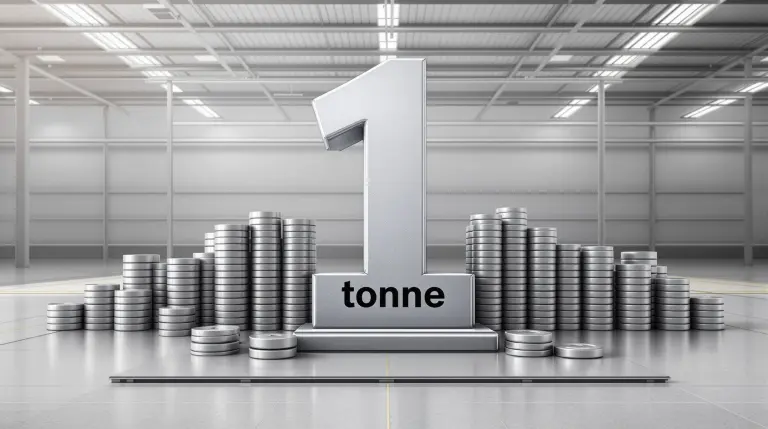 Combien vaut une tonne en kilos : tout ce qu’il faut savoir