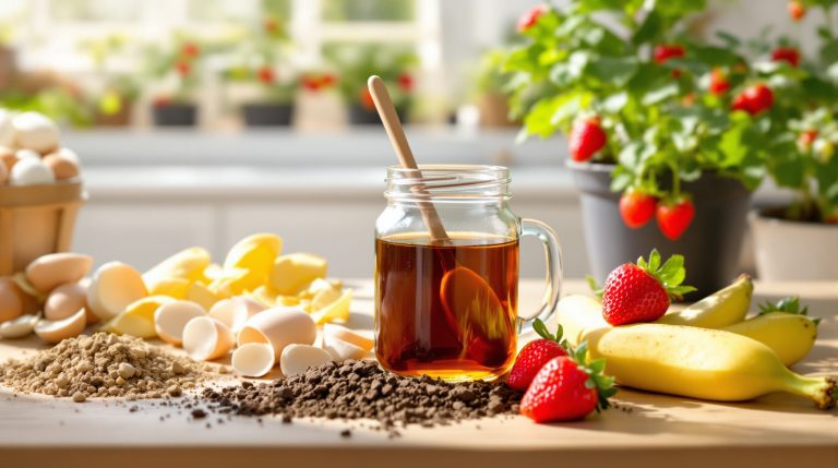 découvrez comment fabriquer un engrais naturel efficace pour vos fraisiers grâce à des méthodes simples et écologiques à réaliser chez vous.