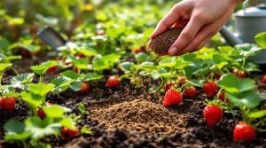 Utiliser le marc de café pour améliorer la croissance des fraisiers facilement