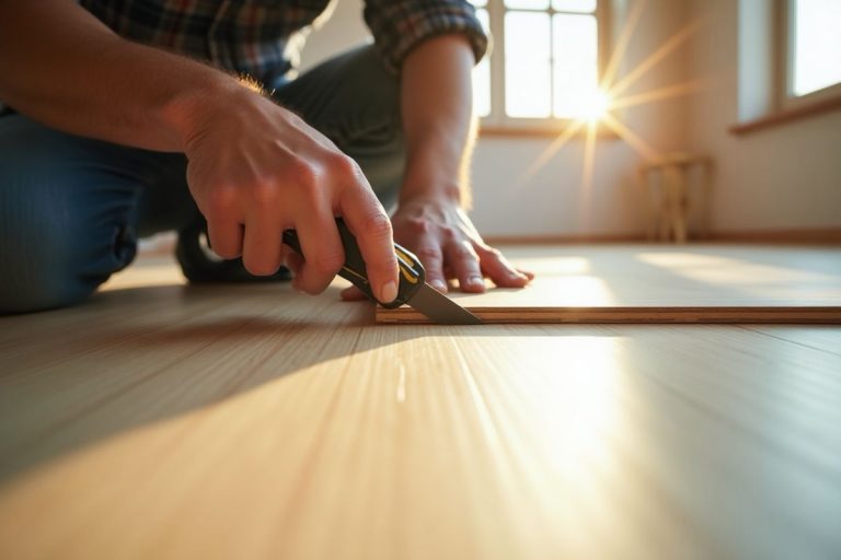 Comment découper du parquet stratifié facilement et avec précision