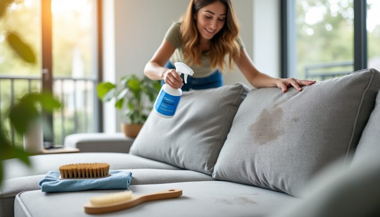 Comment nettoyer efficacement un canapé en tissu avec stainaway découvrez comment nettoyer efficacement un canapé en tissu avec stainaway pour éliminer les taches tenaces et redonner éclat et fraîcheur à votre mobilier.