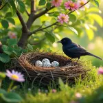 découvrez comment identifier un nid de merle dans votre jardin et les meilleures méthodes pour le protéger afin de préserver ces oiseaux.