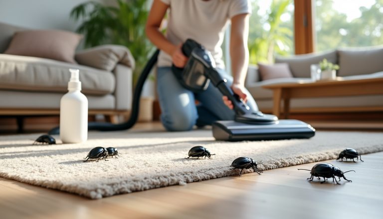 Comment se débarrasser des scarabées noirs dans la maison efficacement découvrez des méthodes efficaces et naturelles pour éliminer les scarabées noirs de votre maison et prévenir leur retour, afin de garder un intérieur sain et propre.