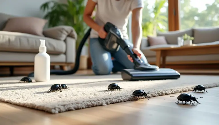 Comment se débarrasser des scarabées noirs dans la maison efficacement découvrez des méthodes efficaces et naturelles pour éliminer les scarabées noirs de votre maison et prévenir leur retour, afin de garder un intérieur sain et propre.