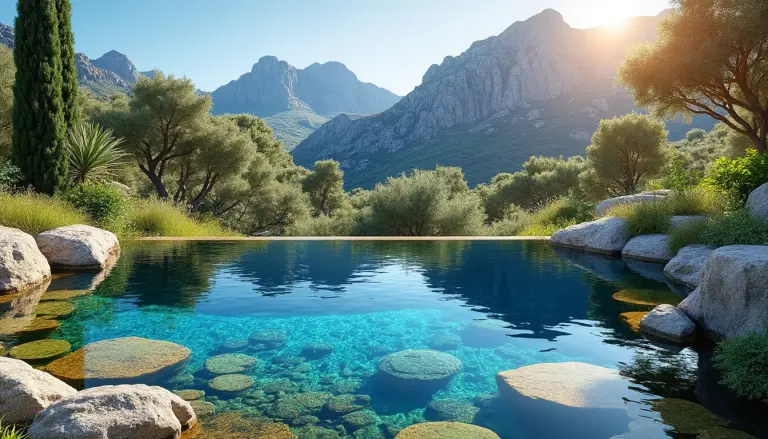 explorez les nombreux avantages d'une piscine naturelle en corse : respect de l'environnement, eau pure et cadre idyllique pour une baignade authentique.