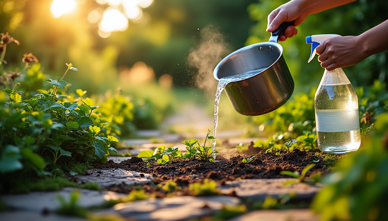 Désherbant naturel efficace pour tuer les racines en profondeur découvrez un désherbant naturel efficace pour éliminer les racines en profondeur, respectueux de l'environnement et sans produits chimiques agressifs.