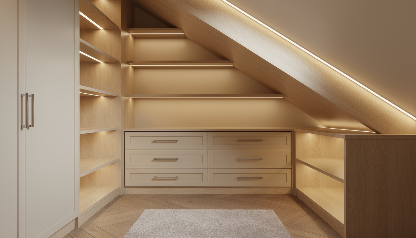 Comment fabriquer un dressing sous pente pratique et esthétique découvrez comment créer un dressing sous pente à la fois pratique et esthétique, optimisant chaque espace pour un rangement sur mesure et élégant.