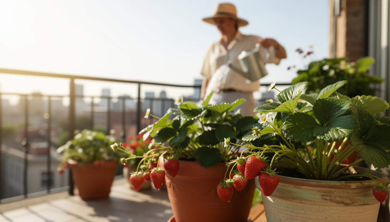 Faut-il arroser les fraisiers pour une meilleure récolte découvrez pourquoi et comment arroser vos fraisiers pour optimiser la récolte de fruits savoureux et généreux.