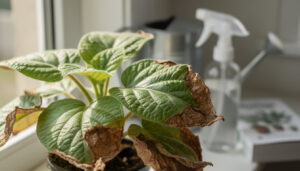découvrez les causes possibles et les solutions efficaces lorsque les feuilles de votre plante deviennent marron pour préserver sa santé et sa beauté.
