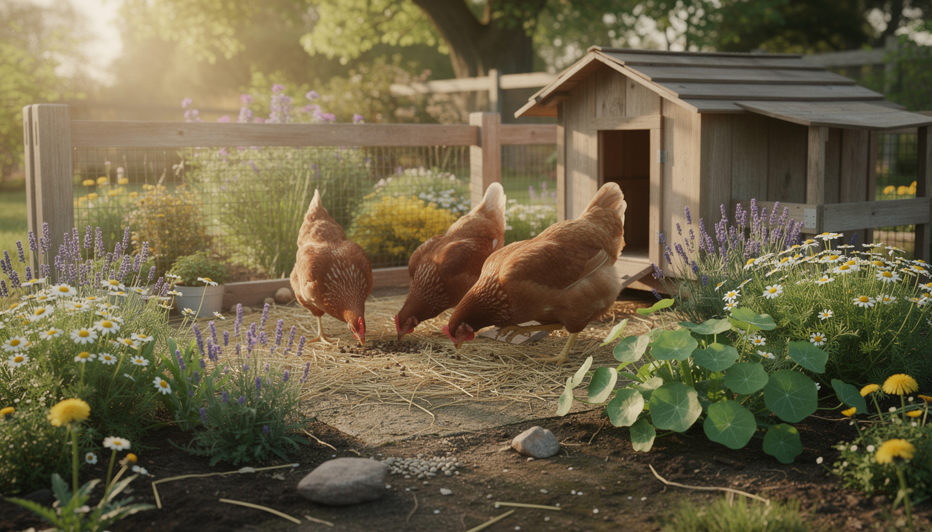 Plantes appréciées par les poules : quelles choisir pour un poulailler sain et naturel découvrez quelles plantes choisir pour un poulailler sain et naturel, en favorisant le bien-être de vos poules grâce à des végétaux adaptés et appréciés.